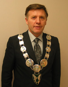 Ordfører John med kjede Ordfører John med kjede