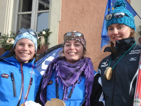 Podium Junios Dames