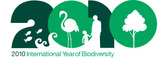 Logo internasjonalt år for biodiversitet 2010