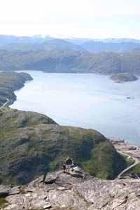 Fra Tyven mot Seiland. Foto: Hammerfest kommune/Astrid Husvik Skancke