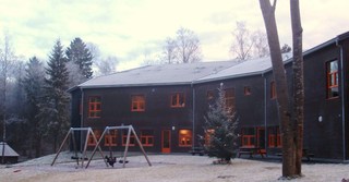 Vinterbilde av Frydenhaug barnehage