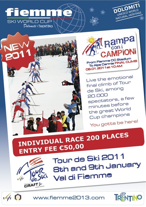 Rampa con campioni