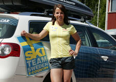 CHARLOTTE KALLA åker Wind Sprint på hemmaplan i Sundsvall 17 juni. Foto: KJELL-ERIK KRISTIANSEN