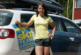 CHARLOTTE KALLA åker Wind Sprint på hemmaplan i Sundsvall 17 juni. Foto: KJELL-ERIK KRISTIANSEN