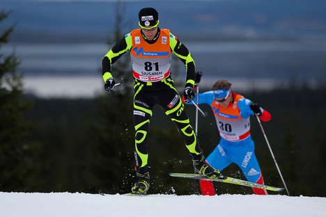 19.11.2011, Sjusjoen, Norway (NOR): Jean Marc Gaillard (FRA), Fischer, Swix, Rottefella, One Way - FIS world cup cross country, 15km men, Sjusjoen (NOR). www.nordicfocus.com. Â© Laiho/NordicFocus. Every downloaded picture is fee-liable.