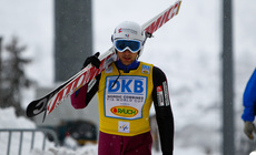 06.01.2012, Oberstdorf, Germany (GER): Jason Lamy Chappuis (FRA), Salomon, Swix, One Way - FIS world cup nordic combined, training, Oberstdorf (GER). www.nordicfocus.com. Â© Laiho/NordicFocus. Every downloaded picture is fee-liable.
