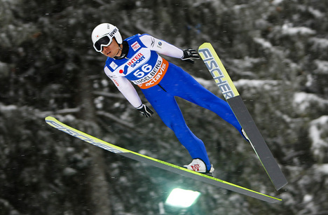 17.12.2011, Engelberg, Switzerland (SUI): Daiki Ito (JPN), Fischer - FIS world cup ski jumping, individual HS137, Engelberg (SUI). www.nordicfocus.com. © Laiho/NordicFocus. Every downloaded picture is fee-liable. NordicFocus 17.12.2011, Engelberg, Switzerland (SUI): Daiki Ito (JPN), Fischer - FIS world cup ski jumping, individual HS137, Engelberg (SUI). www.nordicfocus.com. © Laiho/NordicFocus. Every downloaded picture is fee-liable.