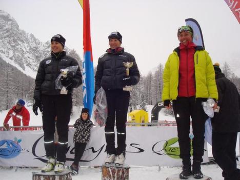 Podium sénior dame
