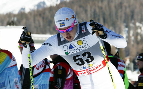 LINN SÖMSKAR har gjort det bra i världscupen och är ett svenskt hopp i dagens U23-VM-sprint. Foto: STEPHAN KAUFMANN