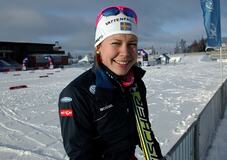 EMMA WIKÉN - kan hon följa upp silvermedaljen från U23-VM:s sprint med ett nytt topplopp idag? Foto: KJELL-ERIK KRISTIANSEN