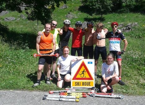 Rollerski Praz de Lys