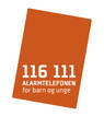 Logo alarmtelefon for barn og unge Logo alarmtelefon for barn og unge