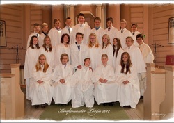 Konfirmanter Torpa  2012  