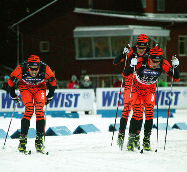 FIGHTING SPIRIT oss tvåorna Team Leaseplan Go med Audun Laugaland, Thomas Henriksen och Christoffer Callesen. Foto: MARCELA HAVLOVA