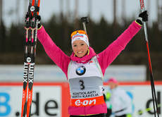 15.03.2014, Kontiolahti, Finland (FIN): Selina Gasparin (SUI), Rossignol, Rottefella, Alpina, Swix, ODLO, CASCO- IBU world cup biathlon, sprint women, Kontiolahti (FIN). www.nordicfocus.com. © Laiho/NordicFocus. Every downloaded picture is fee-liable. NordicFocus 15.03.2014, Kontiolahti, Finland (FIN): Selina Gasparin (SUI), Rossignol, Rottefella, Alpina, Swix, ODLO, CASCO- IBU world cup biathlon, sprint women, Kontiolahti (FIN). www.nordicfocus.com. © Laiho/NordicFocus. Every downloaded picture is fee-liable.