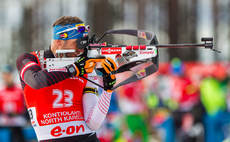 13.03.2014, Kontiolahti, Finland (FIN): Christoph Sumann (AUT), Atomic, Leki - IBU world cup biathlon, sprint men, Kontiolahti (FIN). www.nordicfocus.com. © Laiho/NordicFocus. Every downloaded picture is fee-liable. NordicFocus 13.03.2014, Kontiolahti, Finland (FIN): Christoph Sumann (AUT), Atomic, Leki - IBU world cup biathlon, sprint men, Kontiolahti (FIN). www.nordicfocus.com. © Laiho/NordicFocus. Every downloaded picture is fee-liable.