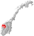 Sogn og Fjordane within Norway Sogn og Fjordane within Norway