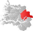 Luster kommune within Sogn og Fjordane Luster kommune within Sogn og Fjordane