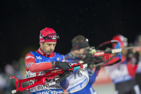 02.12.2015, Oestersund, Sweden (SWE):Ole Einar Bjoerndalen (NOR) - IBU world cup biathlon, individual men, Oestersund (SWE). www.nordicfocus.com. © Manzoni/NordicFocus. Every downloaded picture is fee-liable. NordicFocus 02.12.2015, Oestersund, Sweden (SWE):Ole Einar Bjoerndalen (NOR) - IBU world cup biathlon, individual men, Oestersund (SWE). www.nordicfocus.com. © Manzoni/NordicFocus. Every downloaded picture is fee-liable.