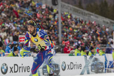 10.01.2016, Ruhpolding, Germany (GER):Martin Fourcade (FRA) - IBU world cup biathlon, mass men, Ruhpolding replacing Oberhof (GER). www.nordicfocus.com. © Manzoni/NordicFocus. Every downloaded picture is fee-liable. NordicFocus 10.01.2016, Ruhpolding, Germany (GER):Martin Fourcade (FRA) - IBU world cup biathlon, mass men, Ruhpolding replacing Oberhof (GER). www.nordicfocus.com. © Manzoni/NordicFocus. Every downloaded picture is fee-liable.