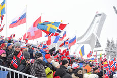 06.03.2016, Oslo, Norway (NOR): biathlon fansEvent Feature: - IBU world championships biathlon, pursuit men, Oslo (NOR). www.nordicfocus.com. © Tumashov/NordicFocus. Every downloaded picture is fee-liable. Tumashov/NordicFocus 06.03.2016, Oslo, Norway (NOR): biathlon fansEvent Feature: - IBU world championships biathlon, pursuit men, Oslo (NOR). www.nordicfocus.com. © Tumashov/NordicFocus. Every downloaded picture is fee-liable.