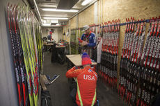 09.12.2015, Hochfilzen, Austria (AUT):Event Feature: US wax cabin in the new biathlon facilities - IBU world cup biathlon, training, Hochfilzen (AUT). www.nordicfocus.com. © Manzoni/NordicFocus. Every downloaded picture is fee-liable. NordicFocus 09.12.2015, Hochfilzen, Austria (AUT):Event Feature: US wax cabin in the new biathlon facilities - IBU world cup biathlon, training, Hochfilzen (AUT). www.nordicfocus.com. © Manzoni/NordicFocus. Every downloaded picture is fee-liable.
