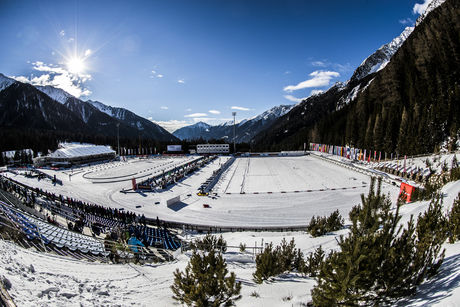 18.01.2017, Antholz, Italy (ITA):Event Feature: Overview over the Biathlon Stadium of Antholz - IBU world cup biathlon, training, Antholz (ITA). www.nordicfocus.com. © Manzoni/NordicFocus. Every downloaded picture is fee-liable. NordicFocus 18.01.2017, Antholz, Italy (ITA):Event Feature: Overview over the Biathlon Stadium of Antholz - IBU world cup biathlon, training, Antholz (ITA). www.nordicfocus.com. © Manzoni/NordicFocus. Every downloaded picture is fee-liable.