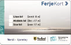 Fergekort
