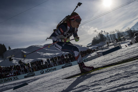 09.02.2017, Hochfilzen, Austria (AUT):Gabriela Koukalova (CZE) - IBU world championships biathlon, relay mixed, Hochfilzen (AUT). www.nordicfocus.com. © NordicFocus. Every downloaded picture is fee-liable. NordicFocus 09.02.2017, Hochfilzen, Austria (AUT):Gabriela Koukalova (CZE) - IBU world championships biathlon, relay mixed, Hochfilzen (AUT). www.nordicfocus.com. © NordicFocus. Every downloaded picture is fee-liable.
