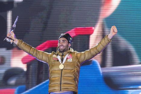 12.02.2017, Hochfilzen, Austria (AUT):Martin Fourcade (FRA) - IBU world championships biathlon, medals, Hochfilzen (AUT). www.nordicfocus.com. © NordicFocus. Every downloaded picture is fee-liable. NordicFocus 12.02.2017, Hochfilzen, Austria (AUT):Martin Fourcade (FRA) - IBU world championships biathlon, medals, Hochfilzen (AUT). www.nordicfocus.com. © NordicFocus. Every downloaded picture is fee-liable.