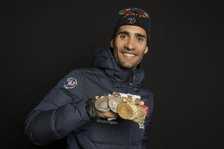 18.02.2017, Hochfilzen, Austria (AUT):Martin Fourcade (FRA) - IBU world championships biathlon, medals, Hochfilzen (AUT). www.nordicfocus.com. © NordicFocus. Every downloaded picture is fee-liable. NordicFocus 18.02.2017, Hochfilzen, Austria (AUT):Martin Fourcade (FRA) - IBU world championships biathlon, medals, Hochfilzen (AUT). www.nordicfocus.com. © NordicFocus. Every downloaded picture is fee-liable.
