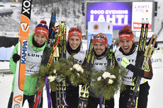 26.03.2017, Lahti, Finland (FIN):Fabian Riessle (GER), Johannes Rydzek (GER), Bjoern Kircheisen (GER), Eric Frenzel (GER) - FIS nordic world ski championships, nordic combined, team HS100/4x5km, Lahti (FIN). www.nordicfocus.com. © Thibaut/NordicFocus. E Thibaut/NordicFocus 26.03.2017, Lahti, Finland (FIN):Fabian Riessle (GER), Johannes Rydzek (GER), Bjoern Kircheisen (GER), Eric Frenzel (GER) - FIS nordic world ski championships, nordic combined, team HS100/4x5km, Lahti (FIN). www.nordicfocus.com. © Thibaut/NordicFocus. E