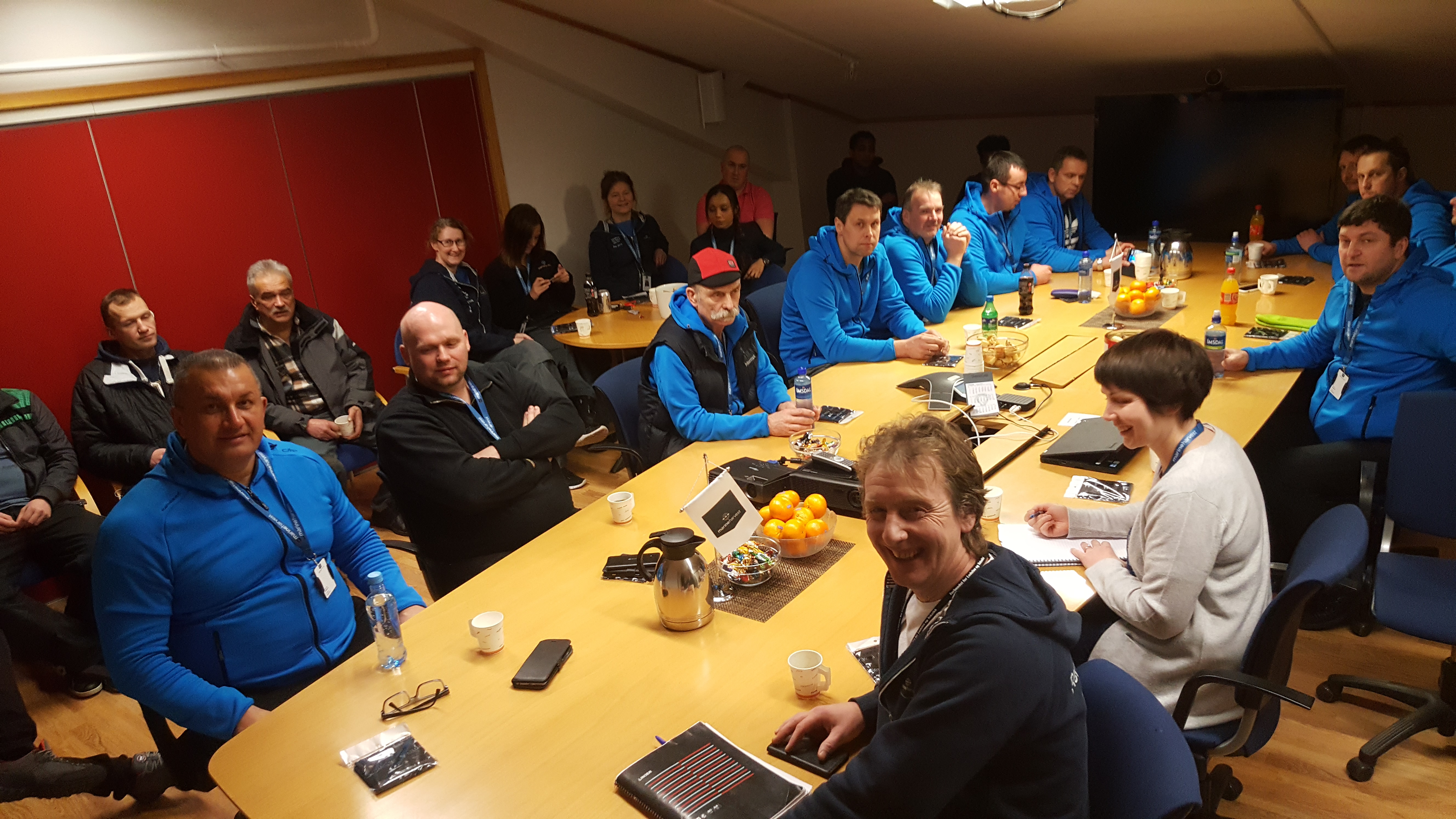 Erfaringsutveksling for renholdsavdelingen i Marine Harvest_samlet