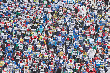 05.03.2017, Mora, Sweden (SWE): Athletes at the famous climb after the start of the race - Ski Classics Vasaloppet, Mora (SWE). www.nordicfocus.com. © Rauschendorfer/NordicFocus. Every downloaded picture is fee-liable. NordicFocus 05.03.2017, Mora, Sweden (SWE): Athletes at the famous climb after the start of the race - Ski Classics Vasaloppet, Mora (SWE). www.nordicfocus.com. © Rauschendorfer/NordicFocus. Every downloaded picture is fee-liable.