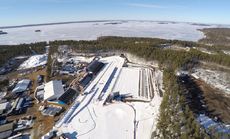 12.03.2015, Kontiolahti, Finland (FIN): Birdview over the Biathlon Stadium of Kontiolathi (FIN) - IBU world championships biathlon Kontiolahti (FIN). © IBU/Marian Hiller TV IBU/Marian Hiller TV 12.03.2015, Kontiolahti, Finland (FIN): Birdview over the Biathlon Stadium of Kontiolathi (FIN) - IBU world championships biathlon Kontiolahti (FIN). © IBU/Marian Hiller TV