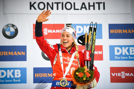 10.03.2017, Kontiolahti, Finland (FIN):Tiril Eckhoff (NOR) - IBU world cup biathlon, sprint women, Kontiolahti (FIN). www.nordicfocus.com. © Tumashov/NordicFocus. Every downloaded picture is fee-liable. NordicFocus 10.03.2017, Kontiolahti, Finland (FIN):Tiril Eckhoff (NOR) - IBU world cup biathlon, sprint women, Kontiolahti (FIN). www.nordicfocus.com. © Tumashov/NordicFocus. Every downloaded picture is fee-liable.