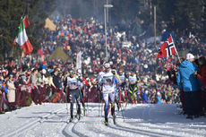 11.03.2017, Oslo, Norway (NOR):Dietmar Noeckler (ITA), Daniel Rickardsson (SWE) - FIS world cup cross-country, mass men, Oslo (NOR). www.nordicfocus.com. © Thibaut/NordicFocus. Every downloaded picture is fee-liable. Thibaut/NordicFocus 11.03.2017, Oslo, Norway (NOR):Dietmar Noeckler (ITA), Daniel Rickardsson (SWE) - FIS world cup cross-country, mass men, Oslo (NOR). www.nordicfocus.com. © Thibaut/NordicFocus. Every downloaded picture is fee-liable.