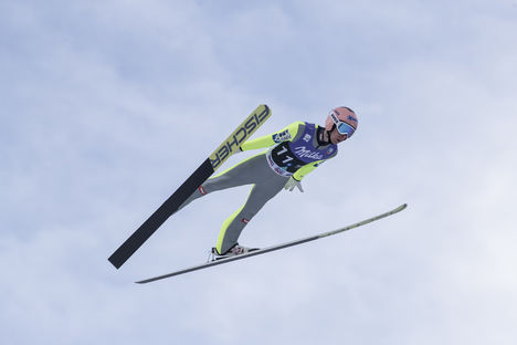11.03.2017, Oslo, Norway (NOR):Stefan Kraft (AUT) - FIS world cup ski jumping, team HS134, Oslo (NOR). www.nordicfocus.com. © Manzoni/NordicFocus. Every downloaded picture is fee-liable. NordicFocus 11.03.2017, Oslo, Norway (NOR):Stefan Kraft (AUT) - FIS world cup ski jumping, team HS134, Oslo (NOR). www.nordicfocus.com. © Manzoni/NordicFocus. Every downloaded picture is fee-liable.