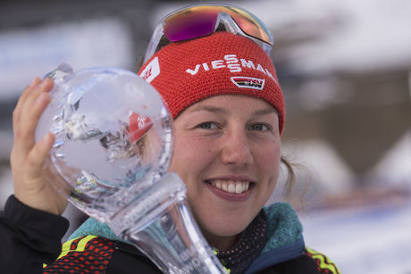 18.03.2017, Oslo, Norway (NOR):Laura Dahlmeier (GER) - IBU world cup biathlon, cups, Oslo (NOR). www.nordicfocus.com. © Manzoni/NordicFocus. Every downloaded picture is fee-liable. NordicFocus 18.03.2017, Oslo, Norway (NOR):Laura Dahlmeier (GER) - IBU world cup biathlon, cups, Oslo (NOR). www.nordicfocus.com. © Manzoni/NordicFocus. Every downloaded picture is fee-liable.