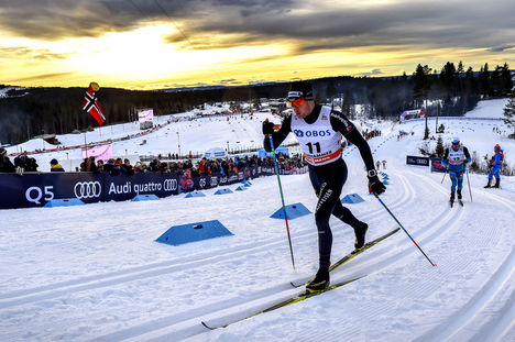 04.12.2016, Lillehammer, Norway (NOR):Dario Cologna (SUI) - FIS world cup cross-country, pursuit men, Lillehammer (NOR). www.nordicfocus.com. © THIBAUT/NordicFocus. Every downloaded picture is fee-liable. NordicFocus 04.12.2016, Lillehammer, Norway (NOR):Dario Cologna (SUI) - FIS world cup cross-country, pursuit men, Lillehammer (NOR). www.nordicfocus.com. © THIBAUT/NordicFocus. Every downloaded picture is fee-liable.