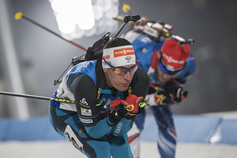 04.03.2017, Pyeong Chang, Korea (KOR):Quentin Fillon Maillet (FRA) - IBU world cup biathlon, pursuit men, Pyeong Chang (KOR). www.nordicfocus.com. © Manzoni/NordicFocus. Every downloaded picture is fee-liable. NordicFocus 04.03.2017, Pyeong Chang, Korea (KOR):Quentin Fillon Maillet (FRA) - IBU world cup biathlon, pursuit men, Pyeong Chang (KOR). www.nordicfocus.com. © Manzoni/NordicFocus. Every downloaded picture is fee-liable.