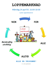 Loppemarknad PLAKAT Loppemarknad PLAKAT