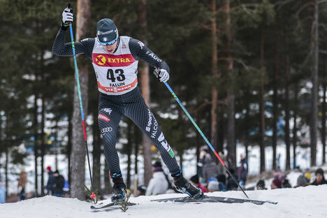 28.01.2017, Falun Sweden (SWE):Maicol Rastelli (ITA) - FIS world cup cross-country, individual sprint, Falun (SWE). www.nordicfocus.com. © Modica/NordicFocus. Every downloaded picture is fee-liable. NordicFocus 28.01.2017, Falun Sweden (SWE):Maicol Rastelli (ITA) - FIS world cup cross-country, individual sprint, Falun (SWE). www.nordicfocus.com. © Modica/NordicFocus. Every downloaded picture is fee-liable.