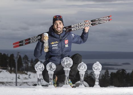 19.03.2017, Oslo, Norway (NOR):Martin Fourcade (FRA) - IBU world cup biathlon, cups, Oslo (NOR). www.nordicfocus.com. © Manzoni/NordicFocus. Every downloaded picture is fee-liable. NordicFocus 19.03.2017, Oslo, Norway (NOR):Martin Fourcade (FRA) - IBU world cup biathlon, cups, Oslo (NOR). www.nordicfocus.com. © Manzoni/NordicFocus. Every downloaded picture is fee-liable.