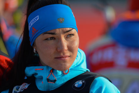 09.02.2017, Hochfilzen, Austria (AUT):Tatiana Akimova (RUS) - IBU world championships biathlon, relay mixed, Hochfilzen (AUT). www.nordicfocus.com. © NordicFocus. Every downloaded picture is fee-liable. NordicFocus 09.02.2017, Hochfilzen, Austria (AUT):Tatiana Akimova (RUS) - IBU world championships biathlon, relay mixed, Hochfilzen (AUT). www.nordicfocus.com. © NordicFocus. Every downloaded picture is fee-liable.