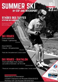 summer ski les Rousses