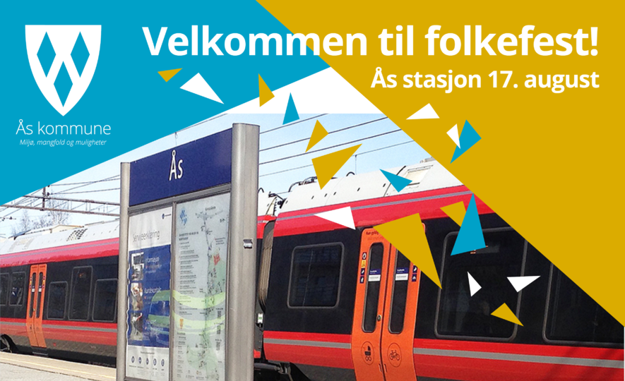 NRKs sommertog kommer til Ås stasjon 17. august. Velkommen! NRKs sommertog kommer til Ås stasjon 17. august. Velkommen!