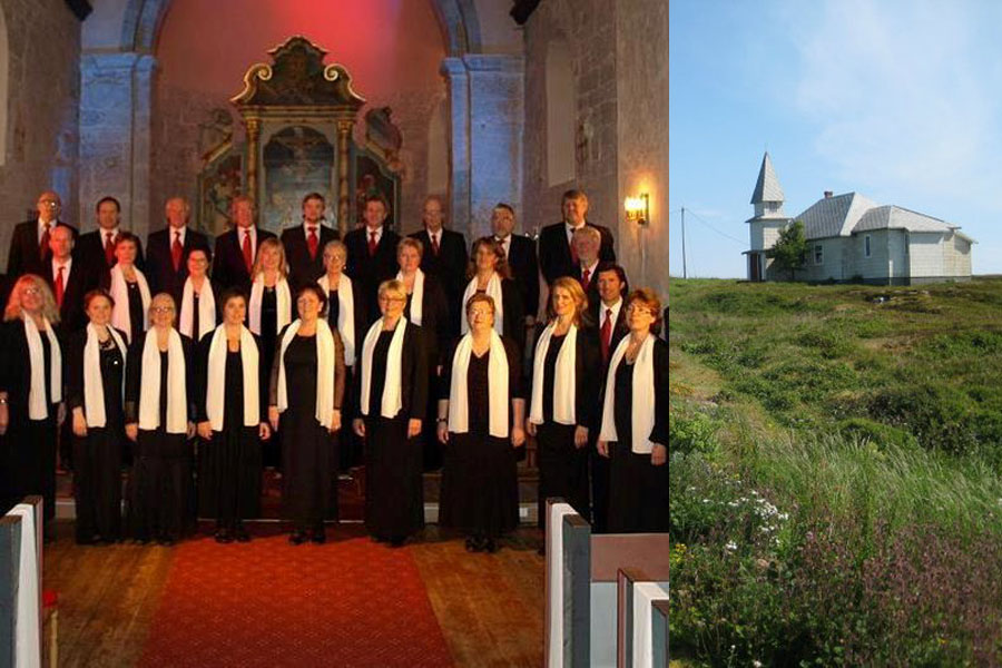 Konsert med kammerkoret i Gåsvær kapell