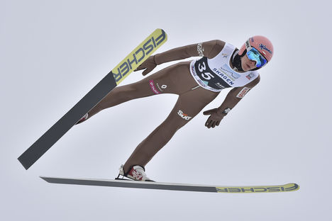 12.03.2017, Oslo, Norway (NOR):Dawid Kubacki (POL) - FIS world cup ski jumping, individual HS134, Oslo (NOR). www.nordicfocus.com. © Thibaut/NordicFocus. Every downloaded picture is fee-liable. Thibaut/NordicFocus 12.03.2017, Oslo, Norway (NOR):Dawid Kubacki (POL) - FIS world cup ski jumping, individual HS134, Oslo (NOR). www.nordicfocus.com. © Thibaut/NordicFocus. Every downloaded picture is fee-liable.