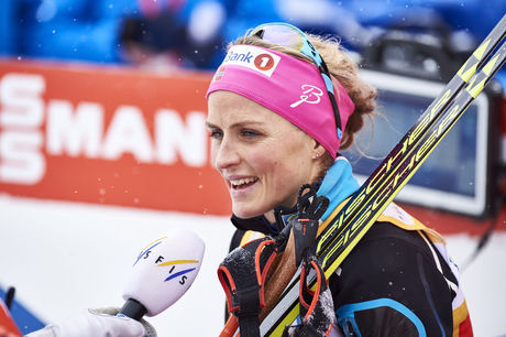 13.02.2016, Falun, Sweden (SWE):Therese Johaug (NOR) - FIS world cup cross-country, 5km women, Falun (SWE). www.nordicfocus.com. © Felgenhauer/NordicFocus. Every downloaded picture is fee-liable. NordicFocus 13.02.2016, Falun, Sweden (SWE):Therese Johaug (NOR) - FIS world cup cross-country, 5km women, Falun (SWE). www.nordicfocus.com. © Felgenhauer/NordicFocus. Every downloaded picture is fee-liable.